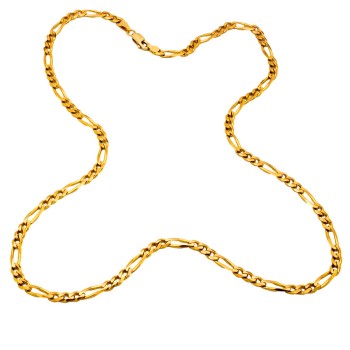 9ct gold 15.8g 22 inch figaro Chain